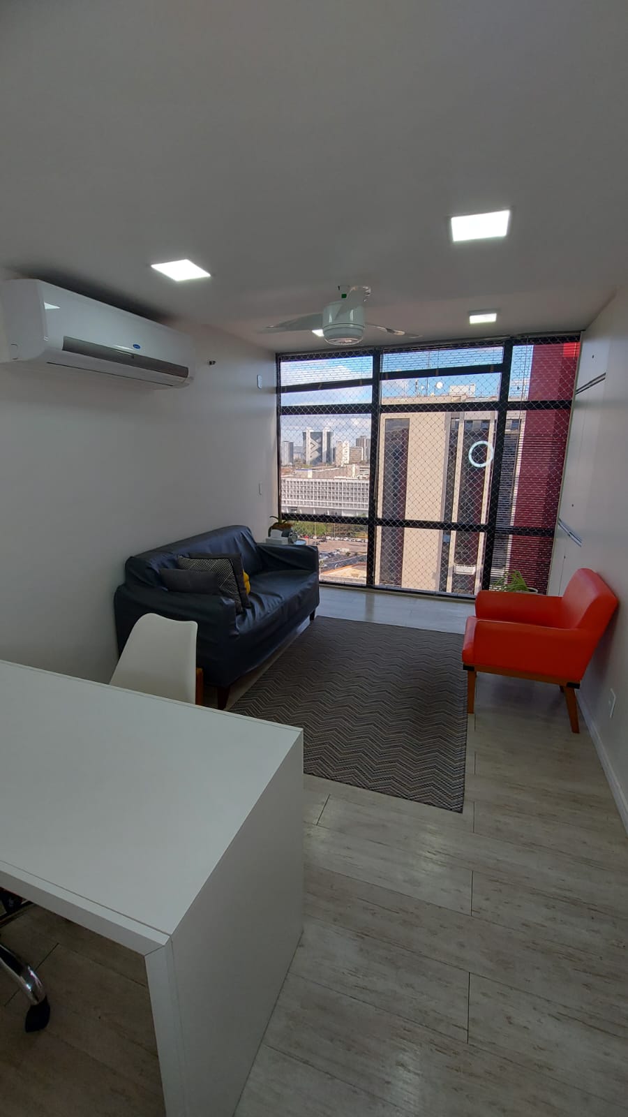 Sala de atendimento — detalhe